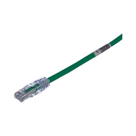 Cable De Parcheo Tx6 Utp Cat6 24 Awg Cm Color Verde 7 Ft.