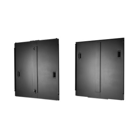 panel lateral para uso con gabinete flexfusion™ de 42ru x 1070 mm d incluye panel lateral superior e inferior color negro219661