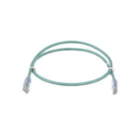 cable de parcheo tx6 utp cat6 24 awg cm color verde 3 ft181551