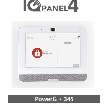 Qolsys Iqp4006  Sistema De Alarma Iqpanel4 Autocontenido  Con Pantalla Tactil De 7 Power G 915 Mhz  Honeywell 345 Mhz. Con 4 Boc
