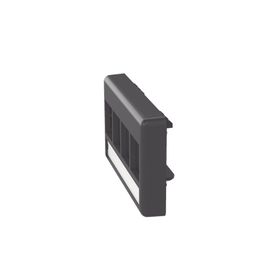 placa de mobiliario modular estándar salidas para 4 puertos keystone color negro214063