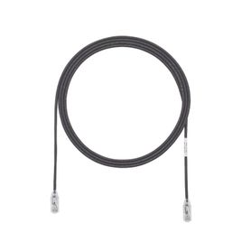 cable de parcheo tx6 utp cat6 diámetro reducido 28awg color negro 15 ft 