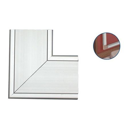 accesorio en l de aluminio compatible con canaleta inka140 853080001 