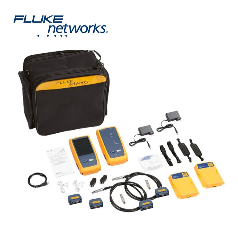 Certificador De Cables De Cobre Serie Dsx Cableanalyzer Dsx28000 Int Fluke Networks Habilitado Con Wifi Módulos Para Prueba De E