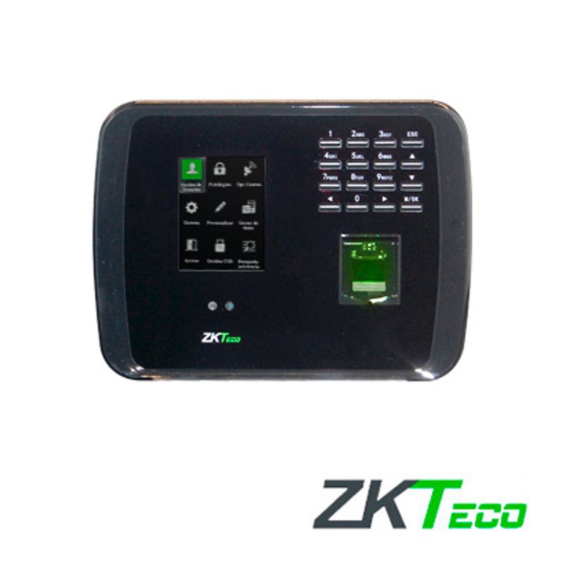 Control De Asistencia Facial Checador Y Acceso Basico Adms Zkteco Mb460id Adms Biometrico 2000huellas/1500rostros/2000tarjetas12