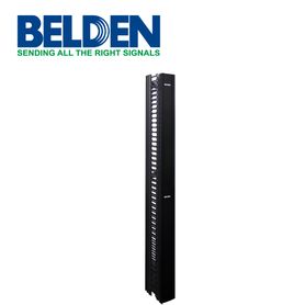 organizador vertical belden bhvhh06 de alta densidad 6pulgadas ancho 84 pulgadas alto administracion frontal y posterior 45 ur 
