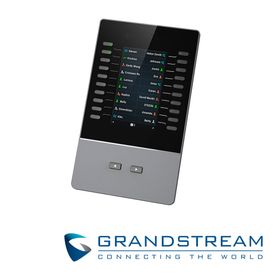 modulo de expansion grandstream gbx20 con 20 botones programables cada uno en dual colorled y pantalla lcd color de 272x480 has