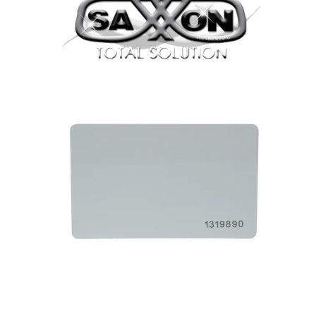 Saxxon Saxthf01 Tag De Pvc Uhf Pasivo / Compatible Con Lectoras Saxr2656  Saxr2657 / Epc Gen2 / Folio Impreso