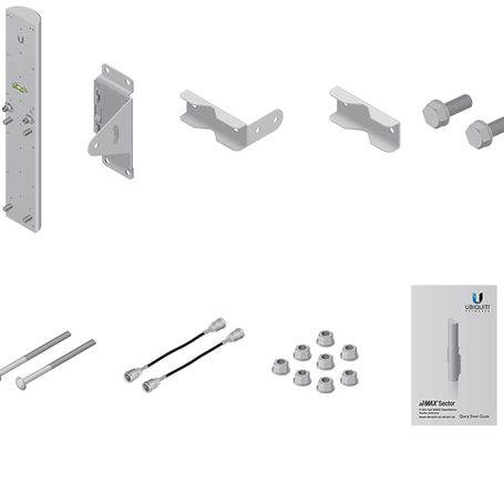 Ubiquiti Am5g16120  Antena Sectorial Airmax 5ghz / Exterior / 16 Dbi / 120 Grados Apertura / Compatible Con Rocket R5ac Lite Roc