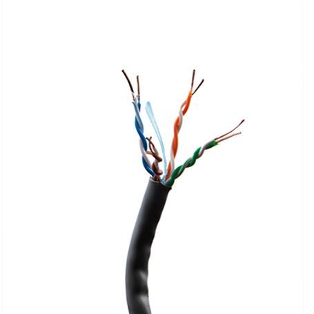 Belden 24120081000  Cable Utp 100 Cobre / Categoria 6 / Ibdn / Gigaflex 2412 Cmr / Color Gris / Bobina De 305  Mts