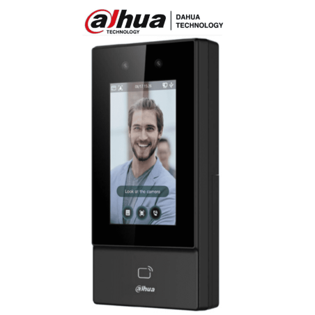 DAHUA ASI6213S-D - Control de Acceso para Exterior con Reconocimiento Facial/ Pantalla Touch de 4.3 Pulgadas/ 6000 Usuarios