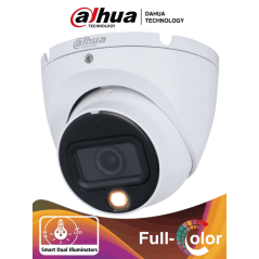 DAHUA HAC-HDW1801TLM-IL-A - Camara Domo 4k/ Iluminador Dual Inteligente + Full Color/ Lente de 2.8mm (Novusred)
