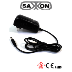 Saxxon Psu1202e Fuente De Poder Regulada De 12 Vcc 2 Amperes/ Con Cable De 1.2 Metros/ Conector Macho (Novusred)