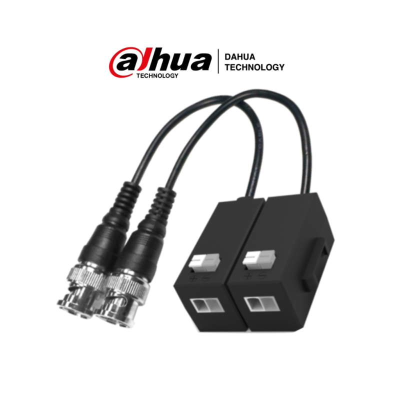 Dahua Pfm800e Par De Transceptores Pasivos Hdcvi/ 1080p A 250 Mts/ 720p A 400 Mts/ Soporta Ahd/ Tvi/ Cbvs/ (Novusred)