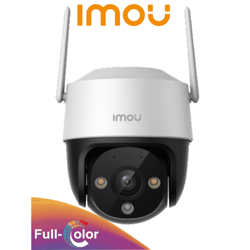 IMOU Cruiser SE+ 4MP (IPC-S41FEN) - Cámara IP PT de 4 Megapíxeles/ Wifi/ Full Color/ Audio 2 Vías/ 30 Metros Visión Nocturna
