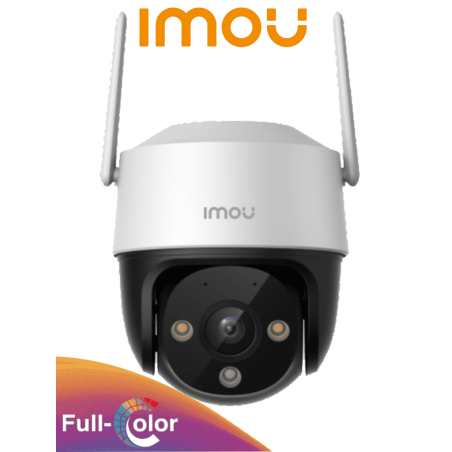 IMOU Cruiser SE+ 4MP (IPC-S41FEN) - Cámara IP PT de 4 Megapíxeles/ Wifi/ Full Color/ Audio 2 Vías/ 30 Metros Visión Nocturna