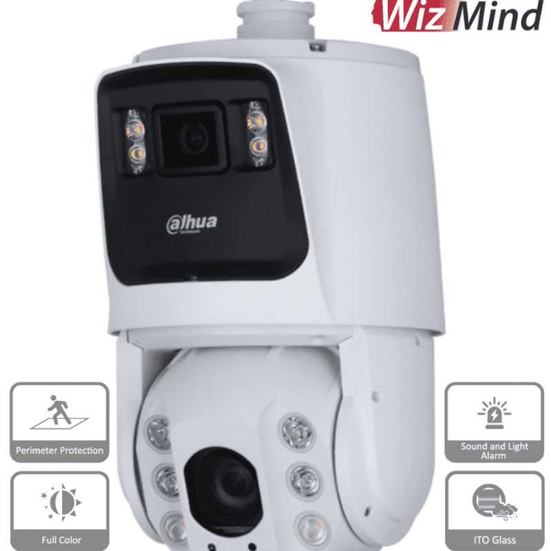 Dahua Dhsdt7c4244f  Cámara Ip Ptz Dual De 4 Mp/24x De Zoom Óptico/iluminadores Dual 30 Metros De Luz Visibley 150 Metros De Ir/ 