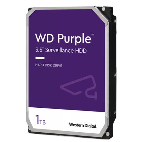 Disco Duro Purple De 1 Tb / 5400 Rpm / Optimizado Para Soluciones De Videovigilancia / Uso 247 / 3 Anos De Garantia