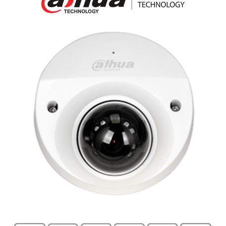 Dahua Ipchdbw5241fnmdaesa0280b  Cámara Ip Domo Para Nvr Movil De 2 Megapixeles/ Lente De 2.8mm Con 106° De Apertura/ Especial Pa