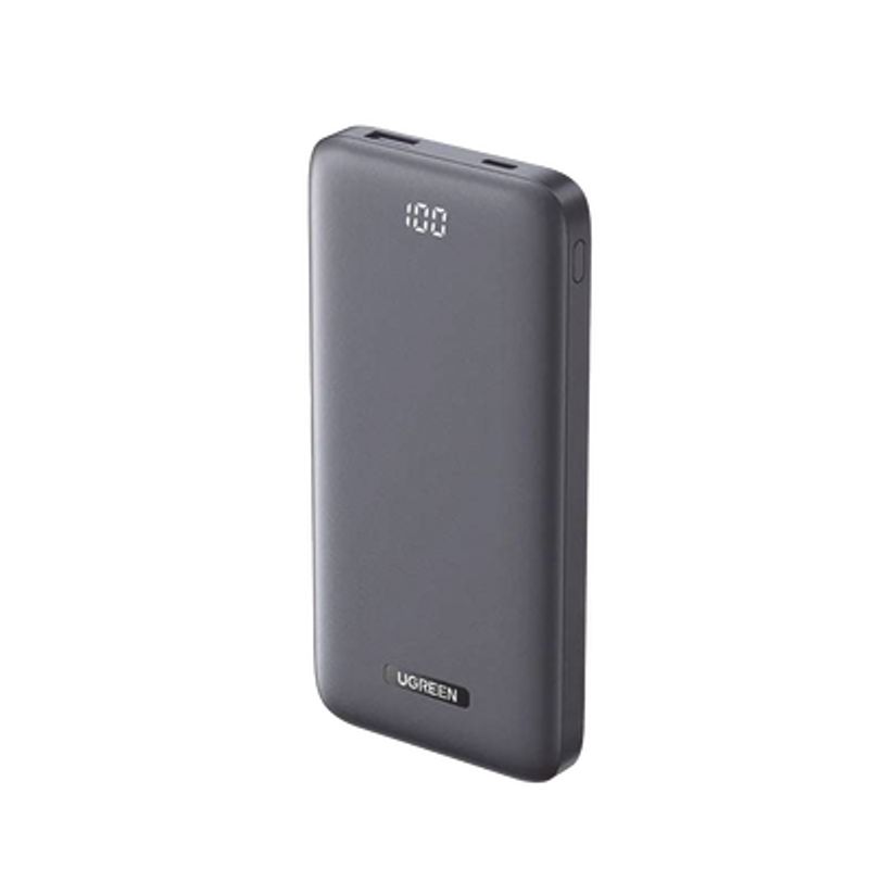 Powerbank Ultra Delgado 10000mah / Dos Puertos Usba  Usbc / Pd 3.0 20w / Qc3.0 22.5w / Fcp / Afc / Pantalla Inteligente / Color 