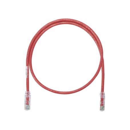 Cable De Parcheo Utp Categoria 6 Con Plug Modular En Cada Extremo  1 Ft (30.48 Cm)  Rojo