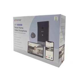 DS-KIS604-P(B) Kit de Videoportero IP WiFi con llamada a App de Smartphone  (HikConnect) Interfaz Web Frente de calle Soporta PoE - Video Portero -  Camaras de Seguridad Y Control de Acceso