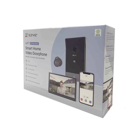 Videoportero Ip Conexión A 2 Hilos / Con Monitor Wifi Para Interior / Frente De Calle  Ip65 Uso Exterior Protegido / Cámara 3 Me