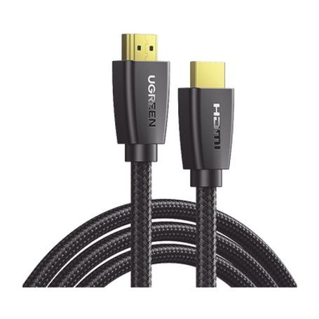 Cable Hdmi 2.0  De Nylon Trenzado / 10 M / 4k60hz / Hdr / 3d / Hec (canal Ethernet Hdmi) / Arc (canal De Retorno De Audio / Colo
