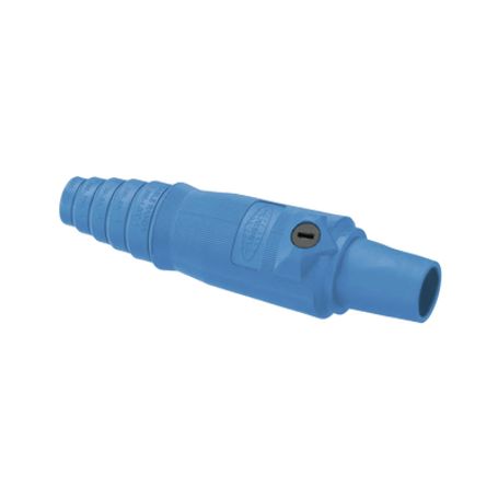 Conector Hembra Unipolar De 400 A 600 V Ca/cc / Grado Industrial / Tornillos De Fijación Dobles/ Color Azul.