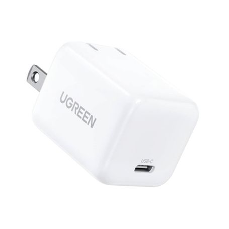 cargador mini de 20w serie nexode  1 usbc de carga rápida  tecnologia gan ii  power delivery 30  quick charge 40  carga intelig