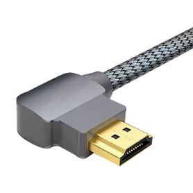cable hdmi angulo 90º 1m  alta definición  version 20  alta velocidad 18gbps  4k60hz  