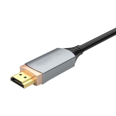 cable hdmi de fibra óptica de 10m  alta definición  version 21  alta velocidad 18gbps  8k60hz  hdcp 22  resistente a emi y rfi