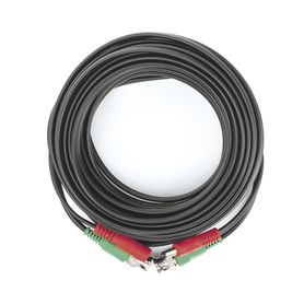 cable coaxial  bnc rg59   alimentación  siamés  10 metros  aleación cobre  aluminio cca  para cámaras 4k   uso interior y exter