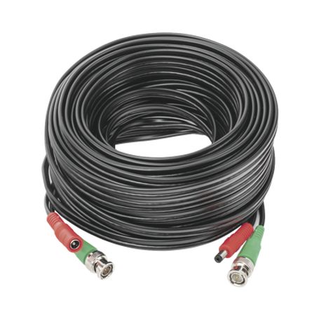 cable coaxial  bnc rg59   alimentación  siamés  20 metros  aleación cobre  aluminio cca  para cámaras 4k   uso interior y exter