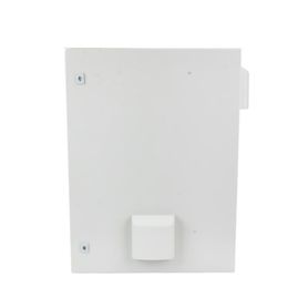 gabinete ventilado de acero ip55 uso en exterior 400 x 600 x 250 mm con placa trasera interior metálica y compuerta inferior at