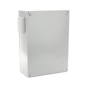 gabinete ventilado de acero ip55 uso en exterior 500 x 700 x 250 mm con placa trasera interior metálica y compuerta inferior at