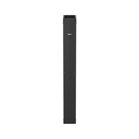 Organizador Vertical Patchrunner™ Doble (frontal Y Posterior) Para Rack Abierto De 45 Unidades 10in De Ancho Color Negro