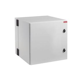 gabinete industrial protek de puerta sólida protección nema tipo 412 ip66 abatible fabricado en acero 12 ur color gris claro