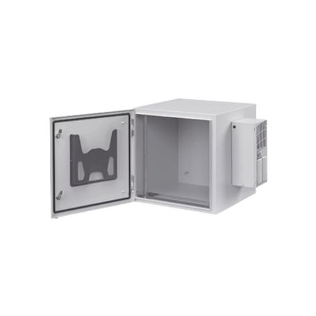 gabinete industrial protek de puerta sólida protección nema tipo 412 ip66 fabricado en acero 19 ur color gris claro