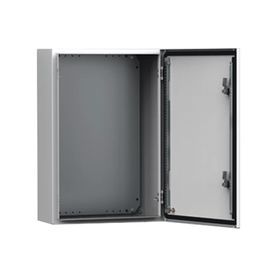 gabinete de uso exterior nema 412 ip66 ik10 500 x 400 x 260 mm de acero color gris claro