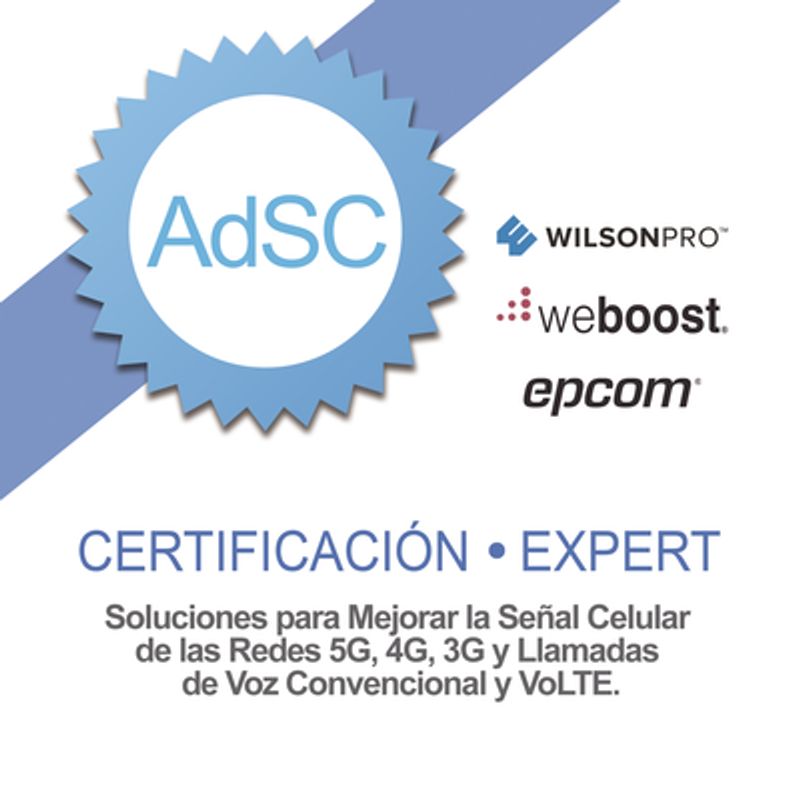 Seminario Y Certificación En Amplificadores De Senal Celular Para Mejorar La Cobertura Celular Existente.