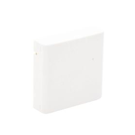 caja terminal de fibra óptica roseta con un acoplador scapc color blanco218052