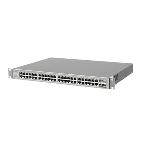 switch administrable capa 3 con 48 puertos gigabit poe 8023afat  4 sfp para fibra 10gb gestión gratuita desde la nube 740w21960