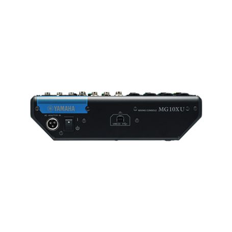 Mezcladora De Audio  10 Canales  Perillas  4 Entradas De Micrófono/linea  3 Entradas Estéreo  Efectos  Usb