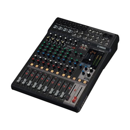 Mezcladora De Audio  12 Canales  6 Entradas De Micrófono/linea  2 Entradas Estéreo  Efectos Integrados  Alimentación Phantom  Mg
