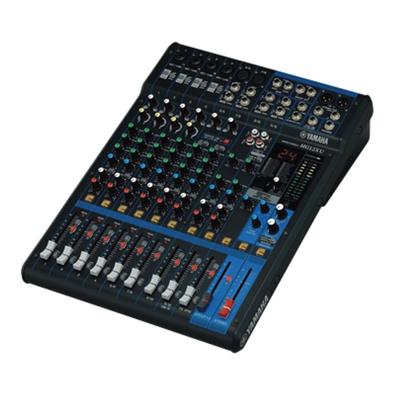 Mezcladora De Audio  12 Canales  6 Entradas De Micrófono/linea  2 Entradas Estéreo  Efectos Integrados  Alimentación Phantom  Us