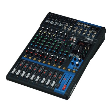 Mezcladora De Audio  12 Canales  6 Entradas De Micrófono/linea  2 Entradas Estéreo  Efectos Integrados  Alimentación Phantom  Us