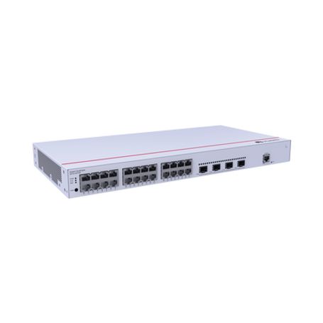 Huawei Ekit  Switch Gigabit Administrable Capa 3 / 24 Puertos 10/100/1000 Mbps / 4 Puertos Sfp Uplink / Istack / Administración 