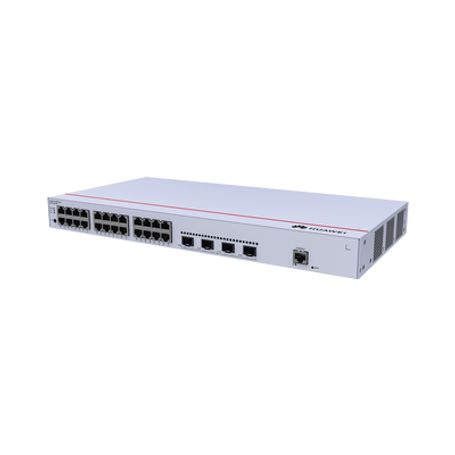 Huawei Ekit  Switch Gigabit Administrable Capa 3 / 24 Puertos 10/100/1000 Mbps / 4 Puertos Sfp Uplink / Istack / Administración 