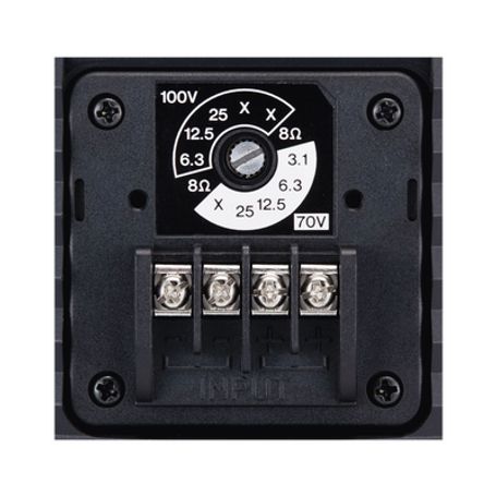 Altavoz De Montaje En Pared 2 Vias Woofer 4 In Tweeter 1 In Ipx3 8 Ohms 70/100v Color Blanco Par